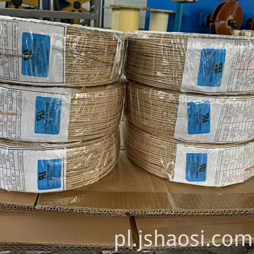 Mica wrapped wire AWM5128 18# ERCU